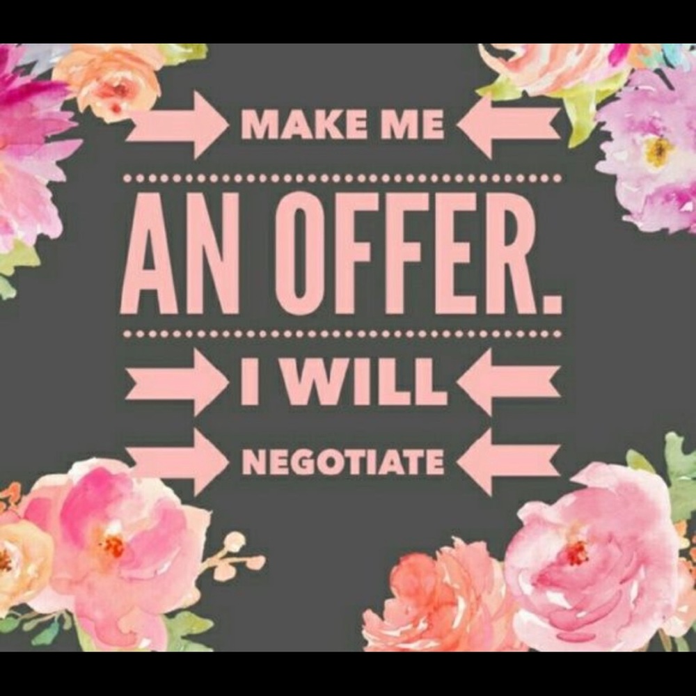 Free items with PURCHASE OR OFFER ANYTHING